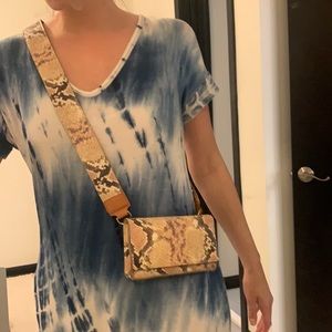 Madewell Snakeskin Crossbody OR Belt bag